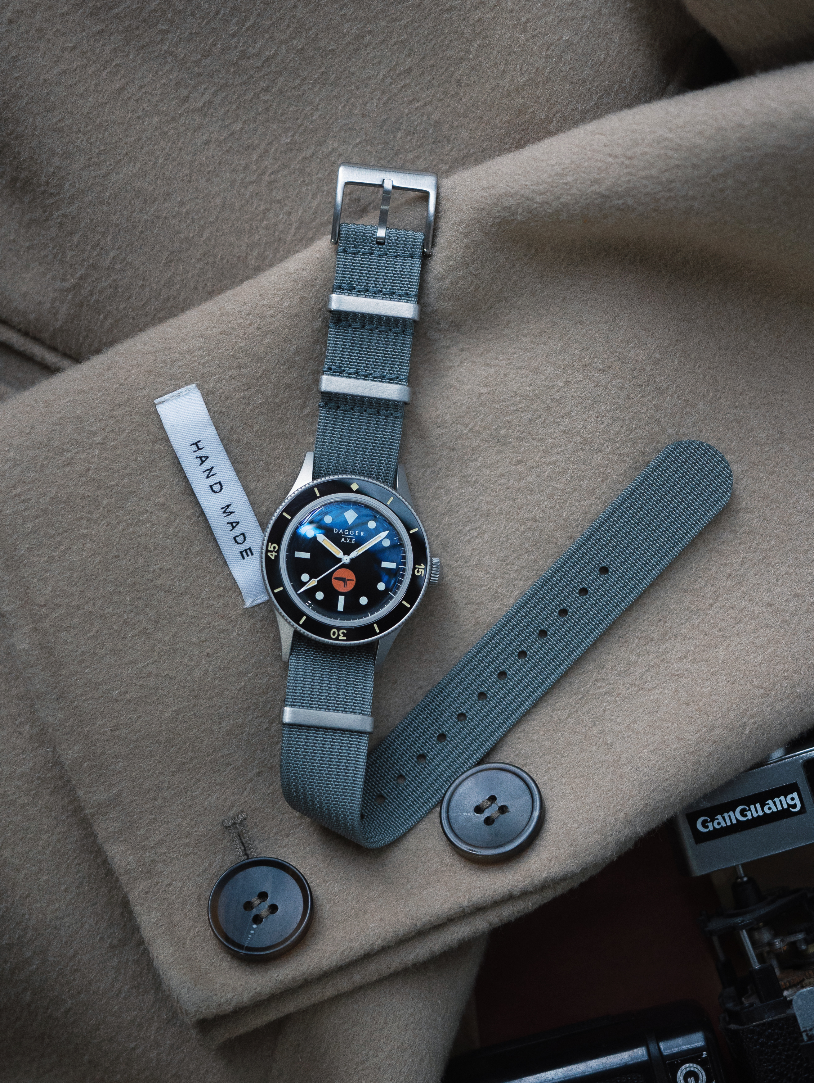 DAGGER AXE "Spectre" Mil-Spec Skin Diver 200M - Ref. DG-O02 | Tax & Duty Included