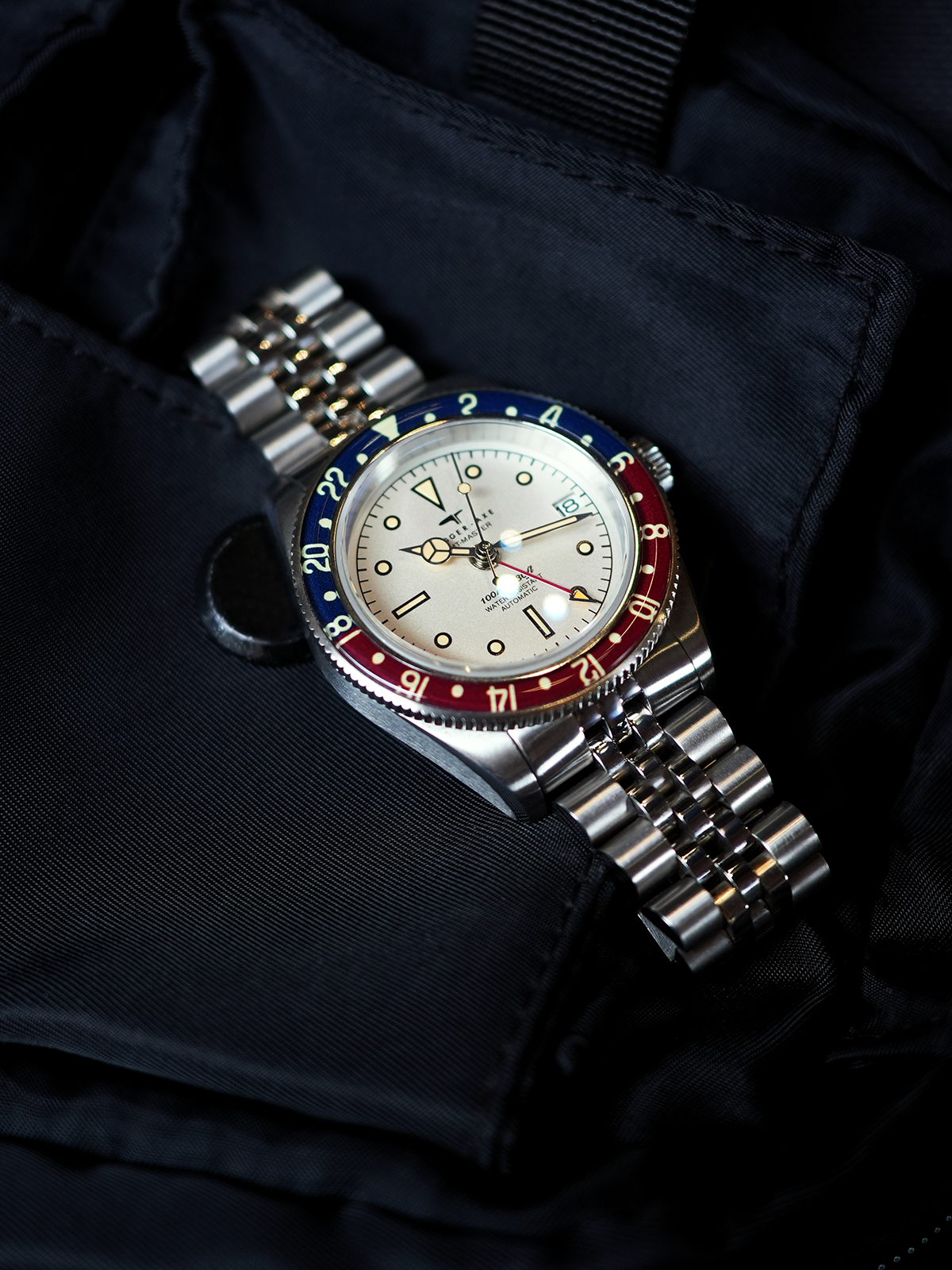 DAGGER AXE DG-B6502 five-link steel bracelet detail