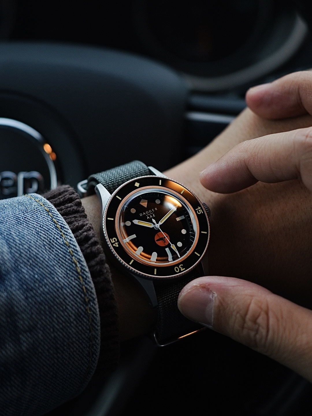 DAGGER AXE "Spectre" Mil-Spec Skin Diver 200M - Ref. DG-O02 | Tax & Duty Included