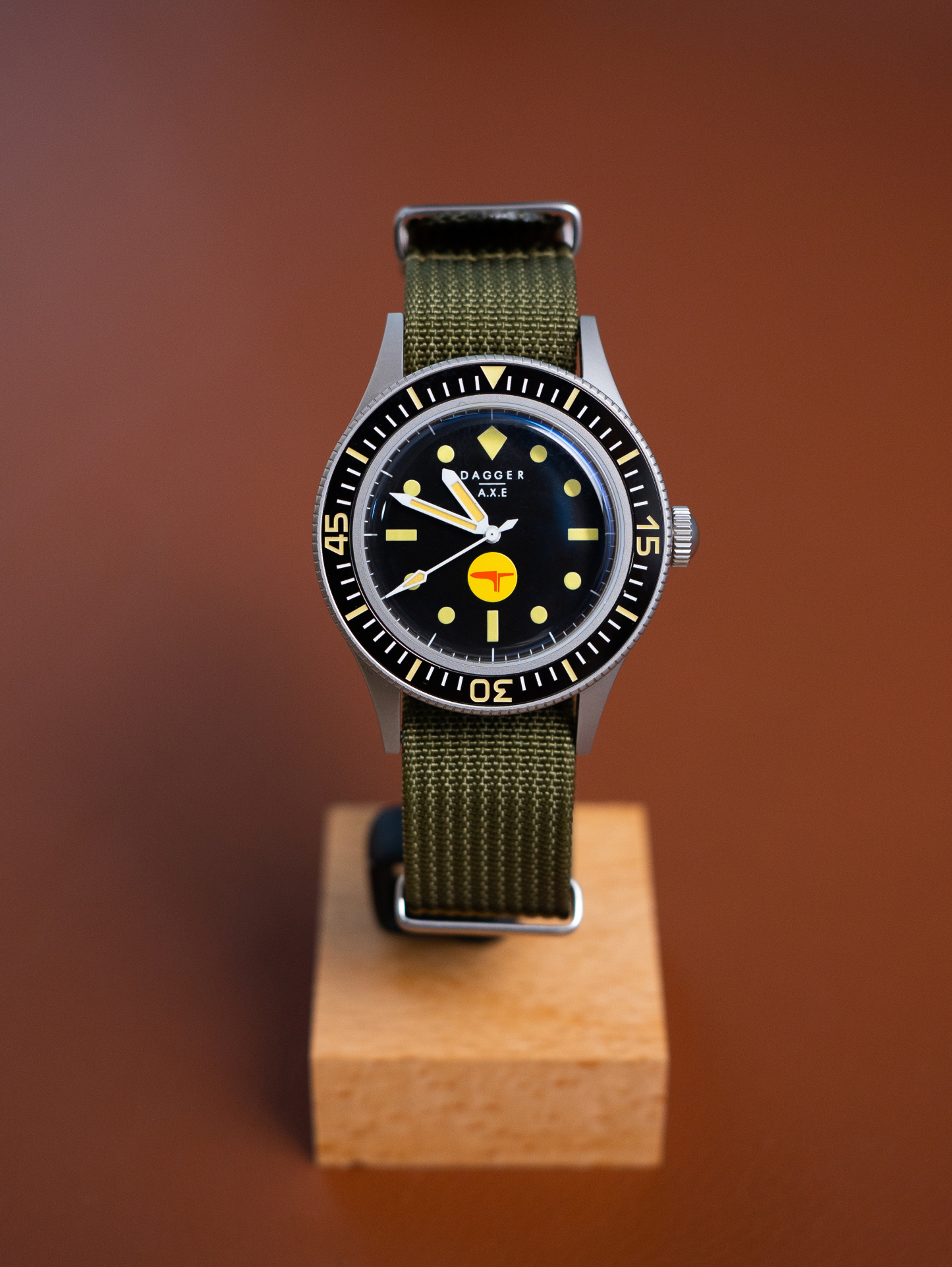 DAGGER AXE "Commando" Vintage Mil-Spec Diver 200M - Ref. DG-Y04 | Tax & Duty Included