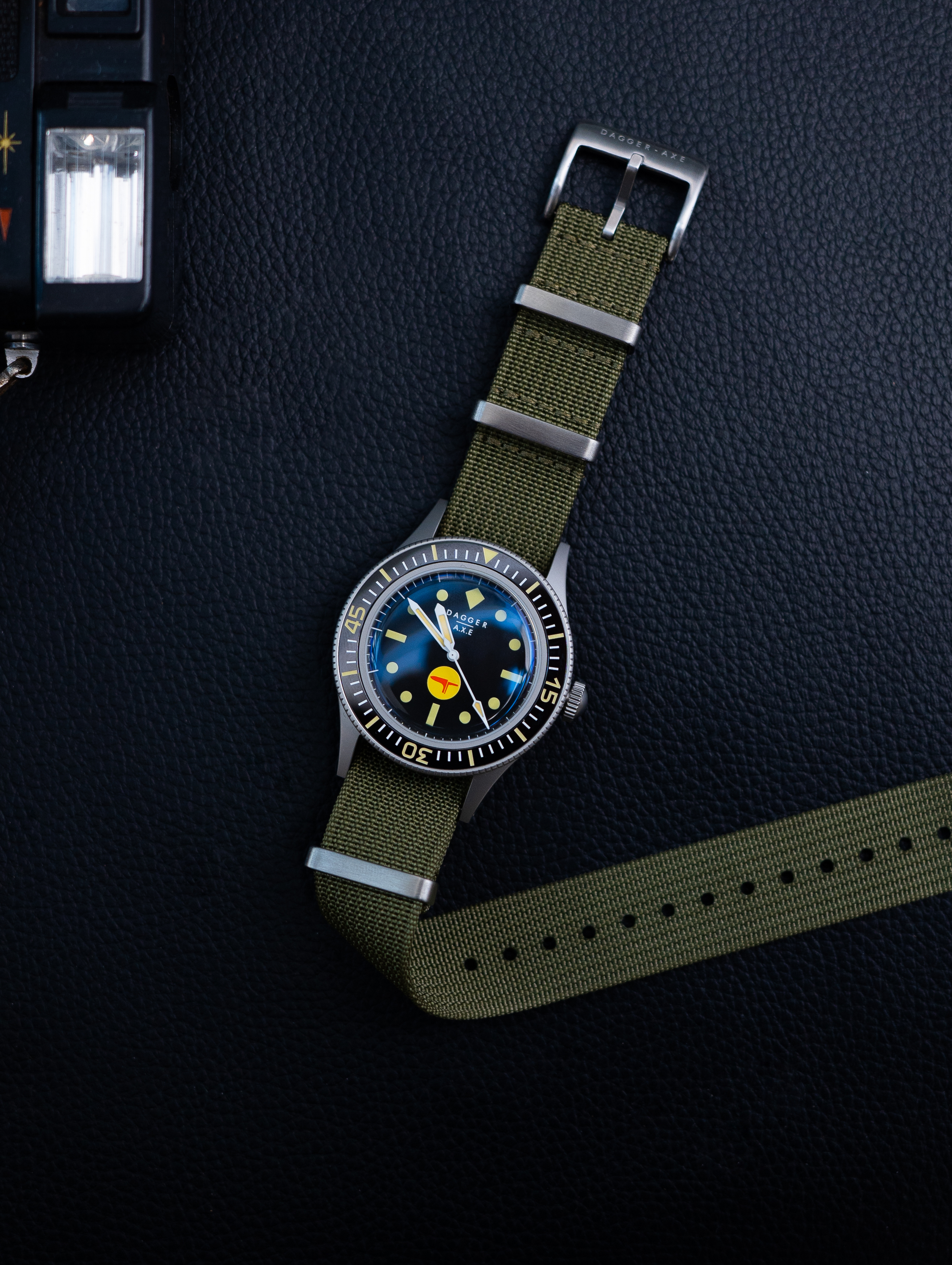 DAGGER AXE "Commando" Vintage Mil-Spec Diver 200M - Ref. DG-Y04 | Tax & Duty Included