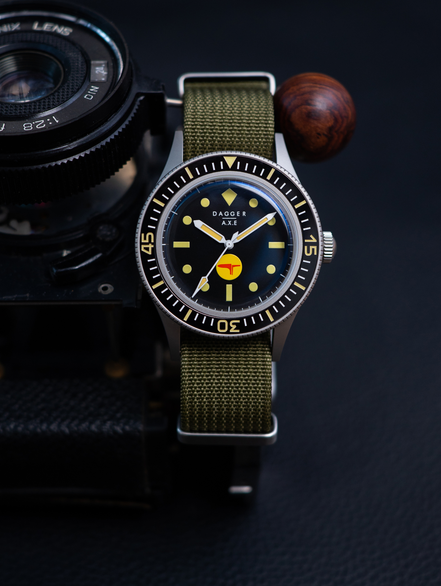 DAGGER AXE "Commando" Vintage Mil-Spec Diver 200M - Ref. DG-Y04 | Tax & Duty Included