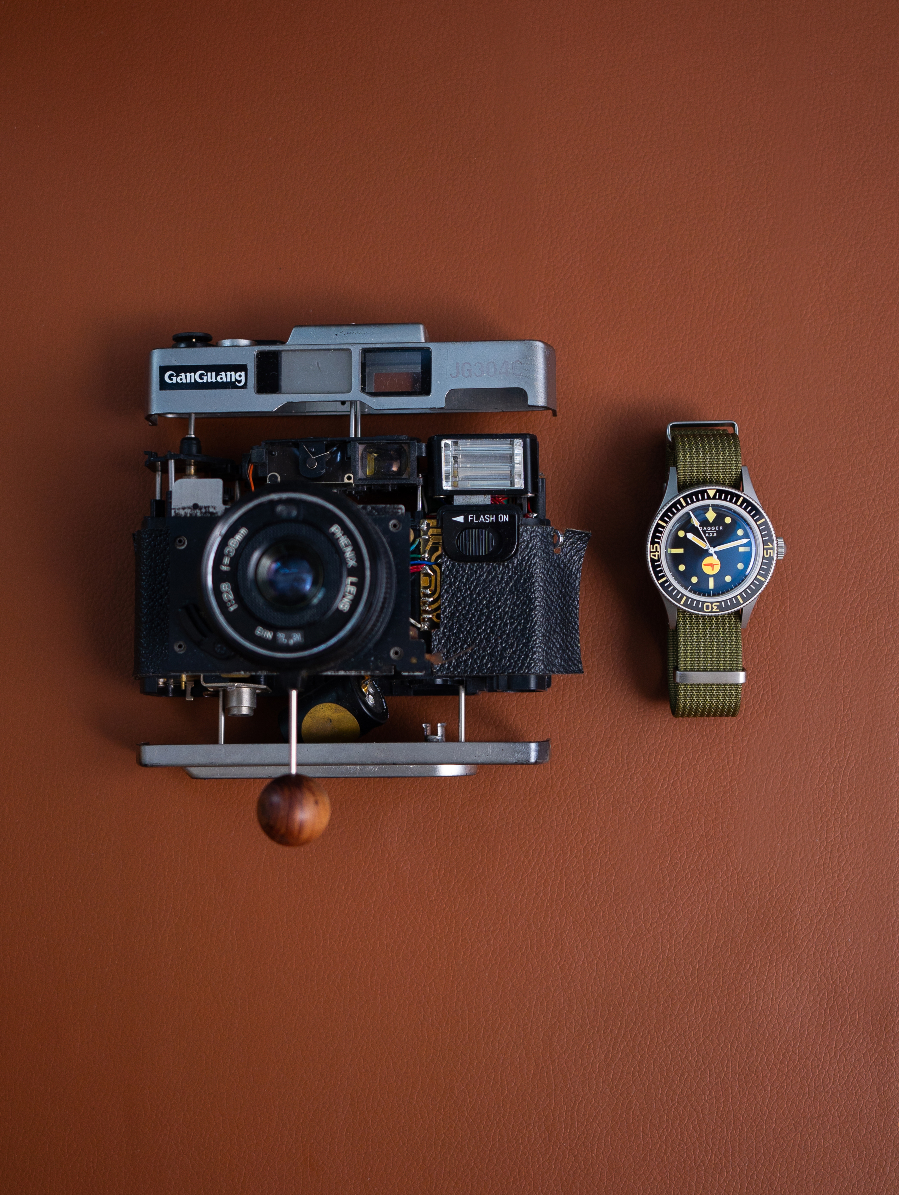 DAGGER AXE "Commando" Vintage Mil-Spec Diver 200M - Ref. DG-Y04 | Tax & Duty Included