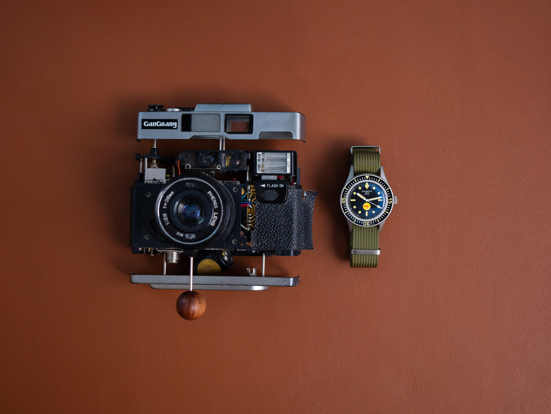 DAGGER AXE "Commando" Vintage Mil-Spec Diver 200M - Ref. DG-Y04 | Tax & Duty Included