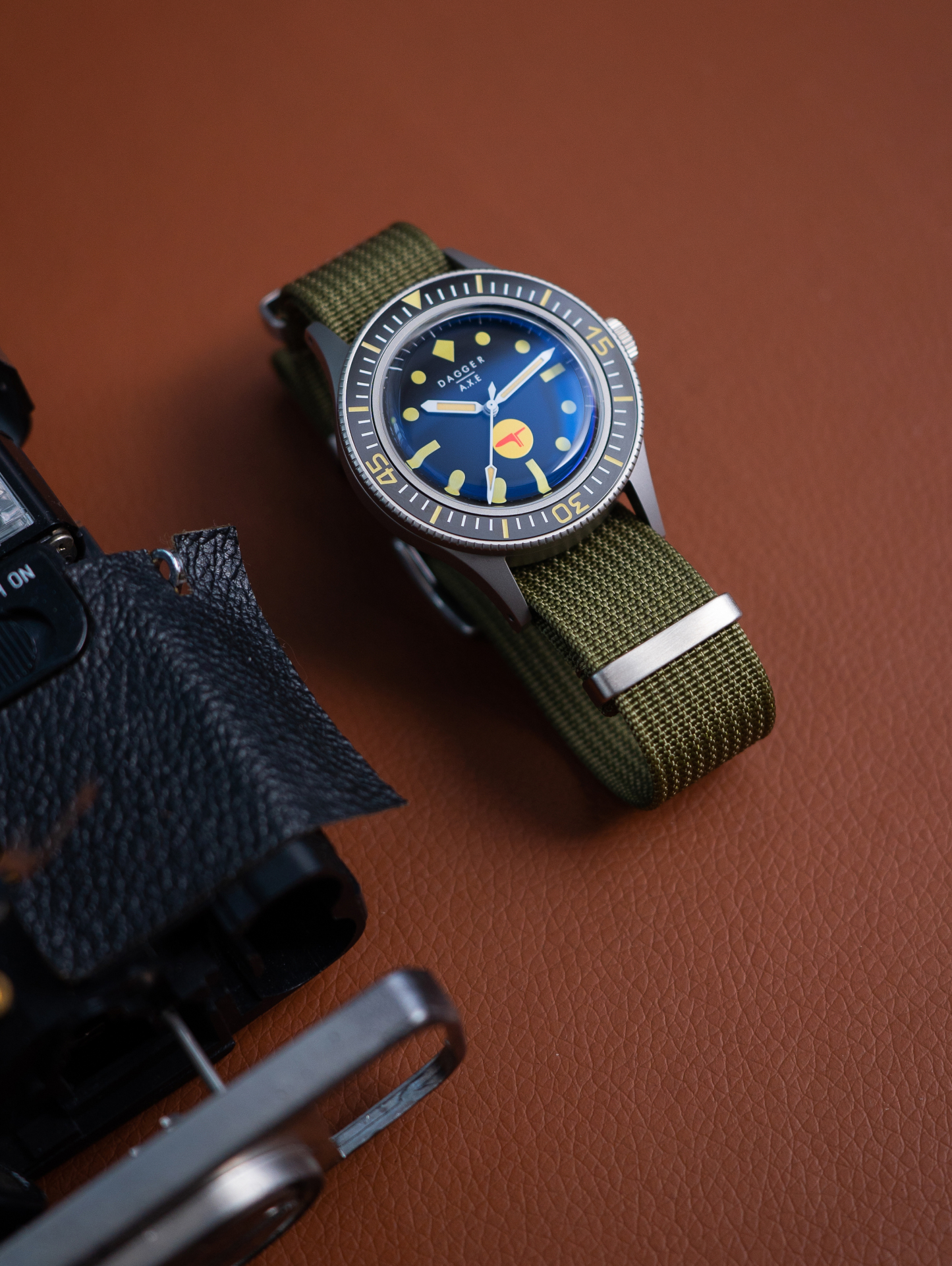 DAGGER AXE "Commando" Vintage Mil-Spec Diver 200M - Ref. DG-Y04 | Tax & Duty Included