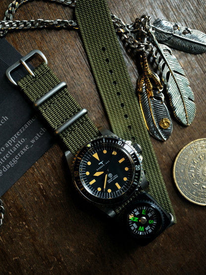 DAGGER AXE "Royal Marine" MilSub Gen 2 - Ref. DG-T008 | with Tactical Compass| Tax & Duty Included