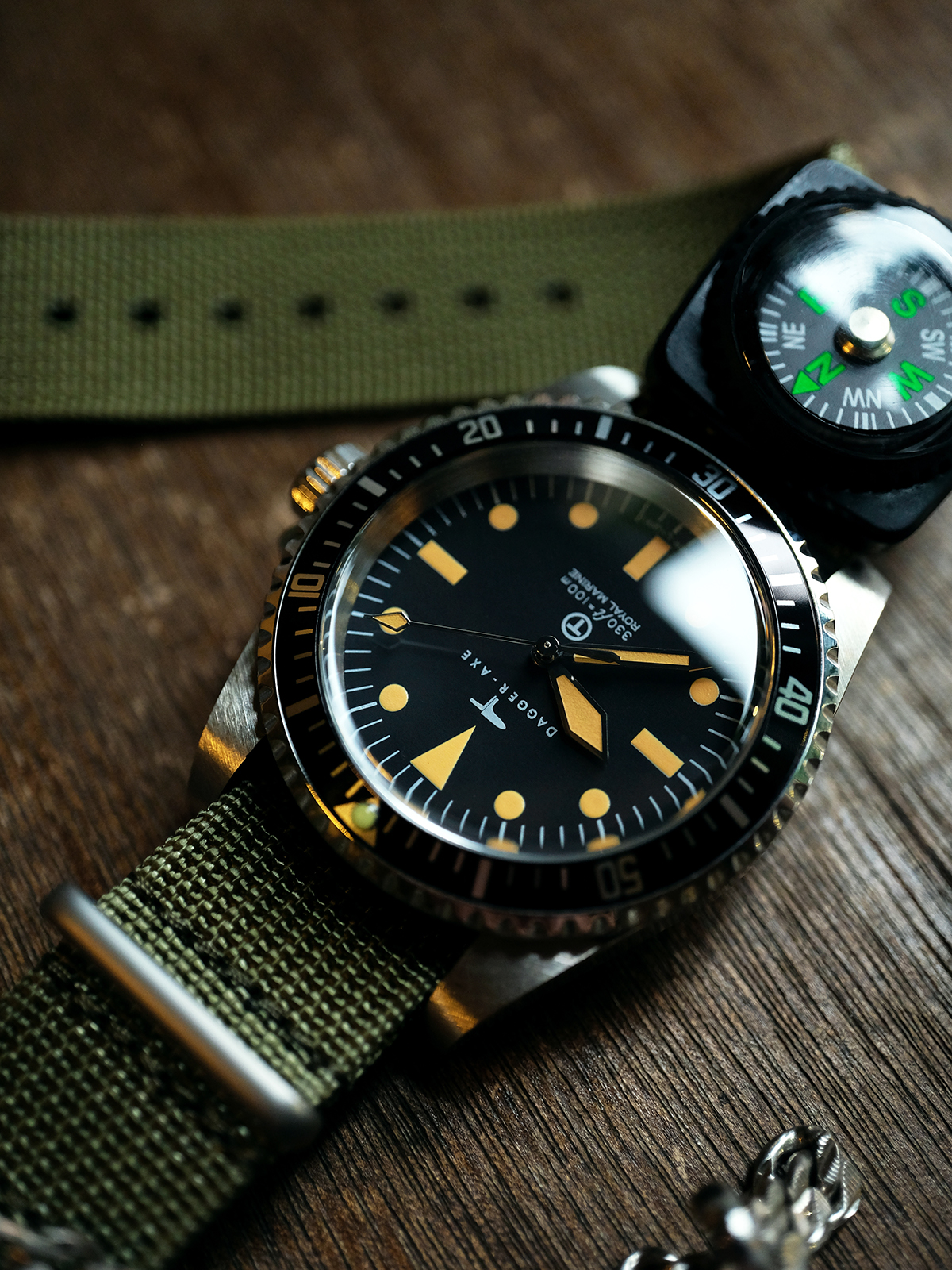 DAGGER AXE "Royal Marine" MilSub Gen 2 - Ref. DG-T008 | with Tactical Compass| Tax & Duty Included