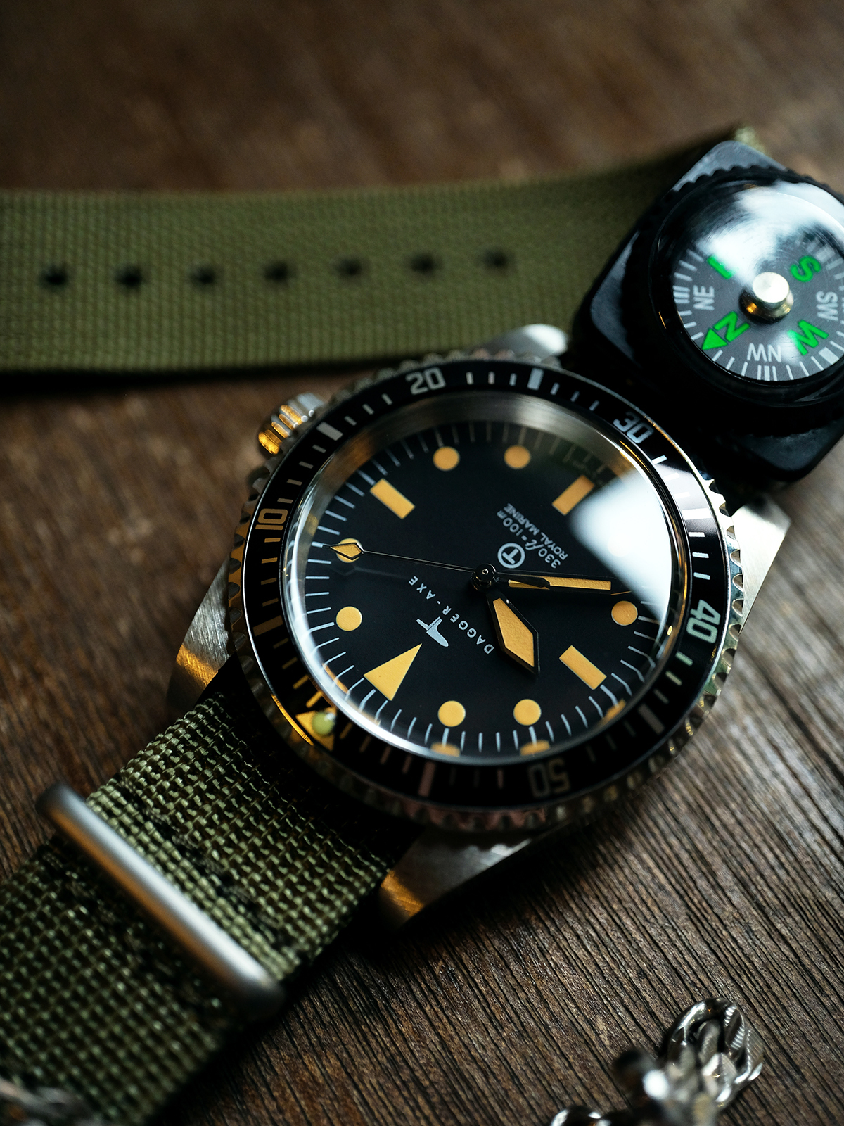 DAGGER AXE "Royal Marine" MilSub Gen 2 - Ref. DG-T008 | with Tactical Compass| Tax & Duty Included