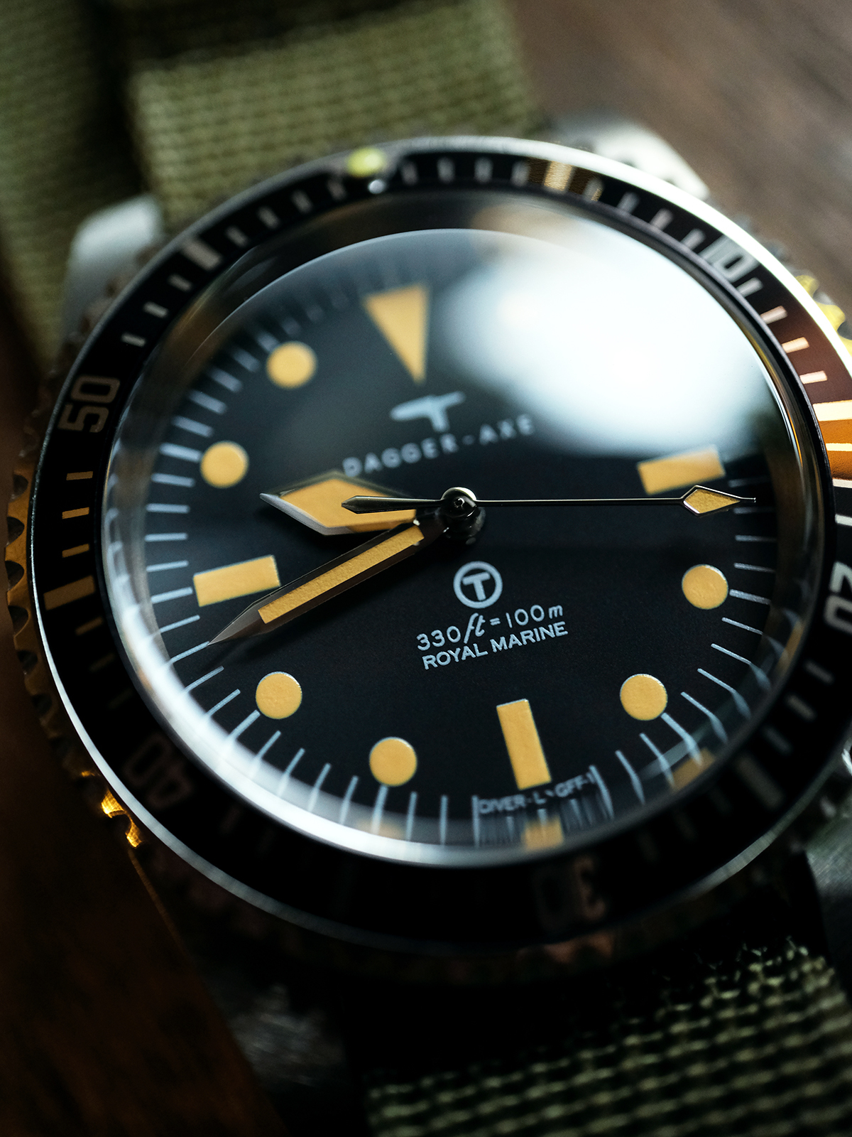 DAGGER AXE "Royal Marine" MilSub Gen 2 - Ref. DG-T008 | with Tactical Compass| Tax & Duty Included