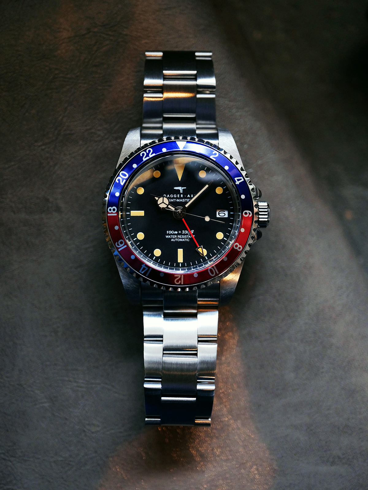 The "Transatlantic" Vintage GMT Pilot - Ref. DG-B6545 | Tax & Duty Included