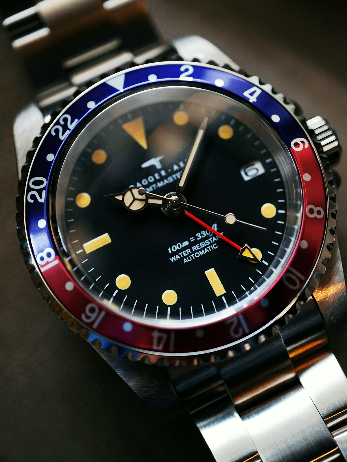 The "Transatlantic" Vintage GMT Pilot - Ref. DG-B6545 | Tax & Duty Included