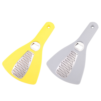 Triturar, abrir la botella, abrir la lata en tres en uno