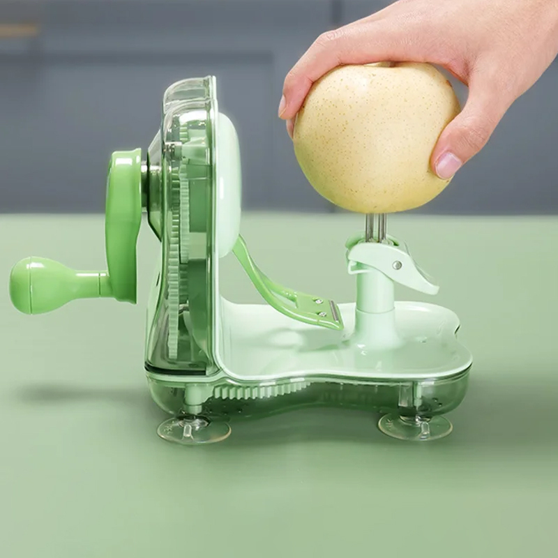 Pelador de manzana dos en uno