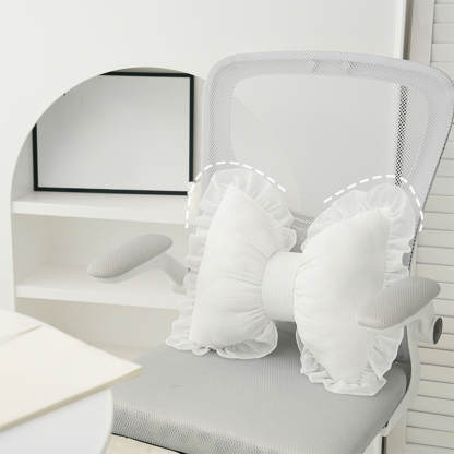 Coussin décoratif en forme de nœud