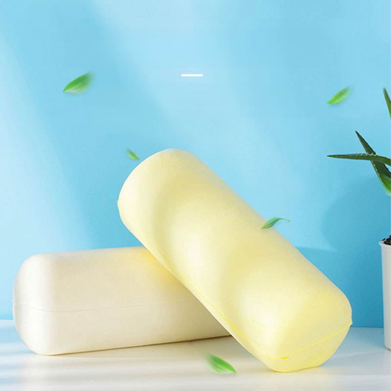 oreiller long en mousse à mémoire de forme