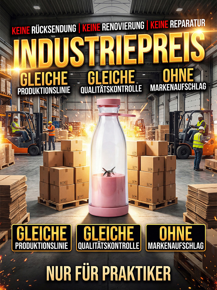 Reise-Mini-Elektro-Saftmixer.