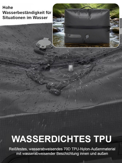 Platzsparende Kleidersäcke – Ohne Staubsauger nutzbar