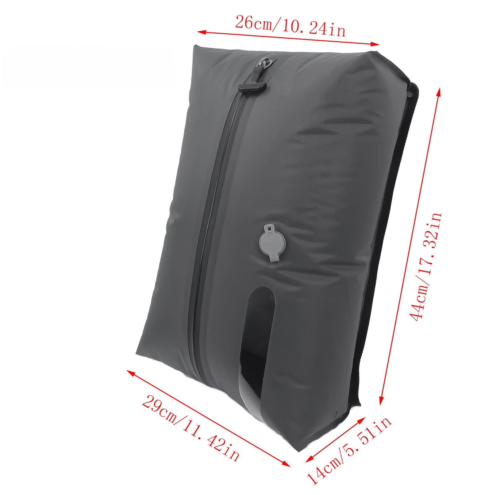 Kompakter Kleidersack für Reisen, pumpenfrei