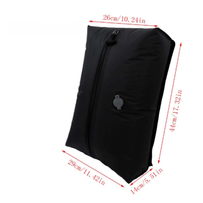 Kompakter Kleidersack für Reisen, pumpenfrei