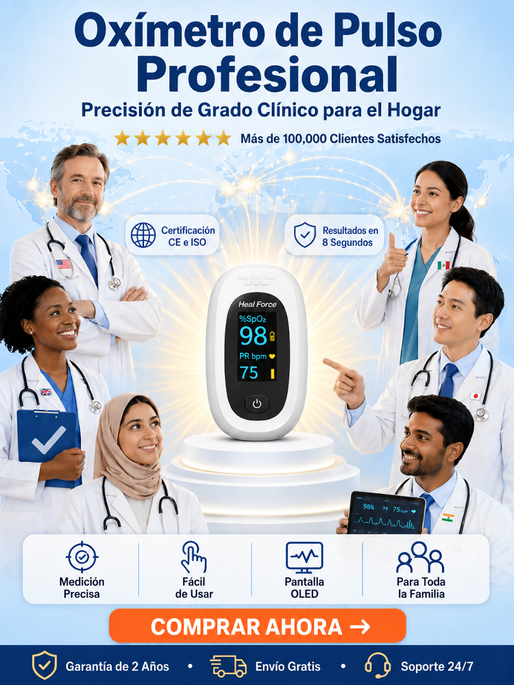 【✨ Pulsoximeter ✨】Medición en 3 segundos: ¡Preciso y sin dolor! 🚀