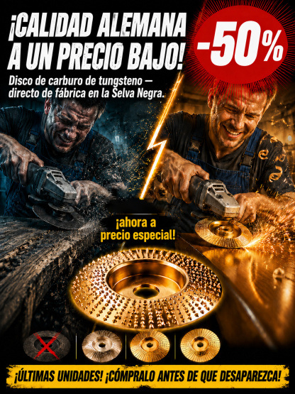 【🛠️ Disco Maestro Pro 🛠️】¡El favorito de los carpinteros en Home Depot! ⚡