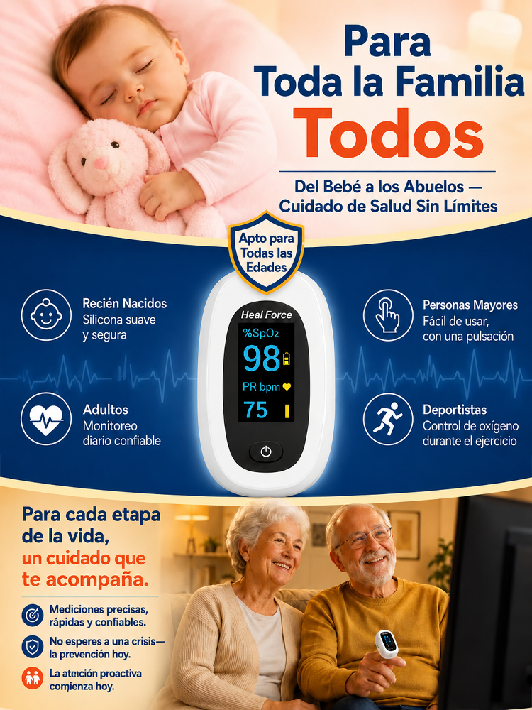 【✨ Pulsoximeter ✨】Medición en 3 segundos: ¡Preciso y sin dolor! 🚀