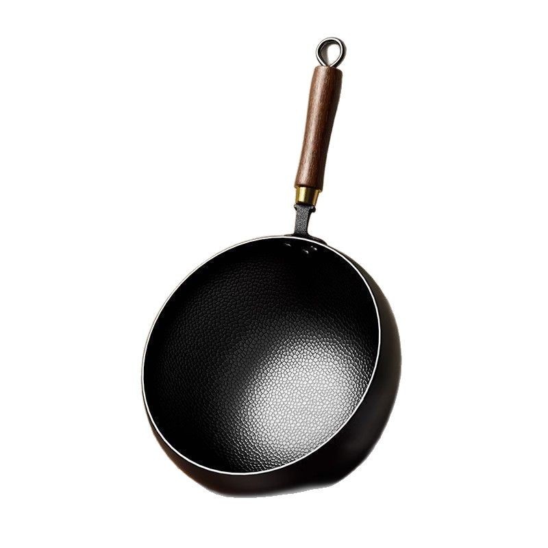 Poêle en fer profonde sans revêtement