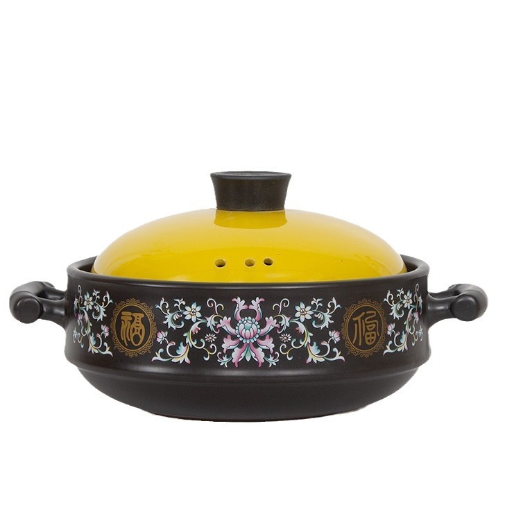 Cocotte en fonte émaillée pour cuisson à sec