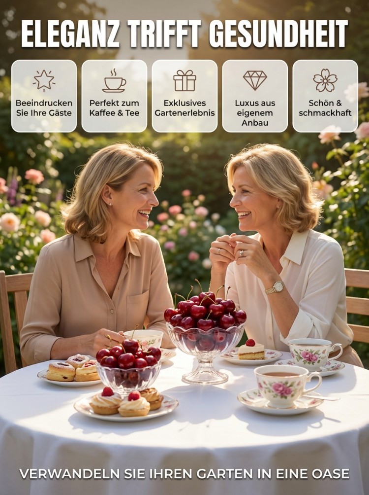 [2-jährige kräftige Setzlinge] Kalziumfrucht – Winterhart & Ertragreich