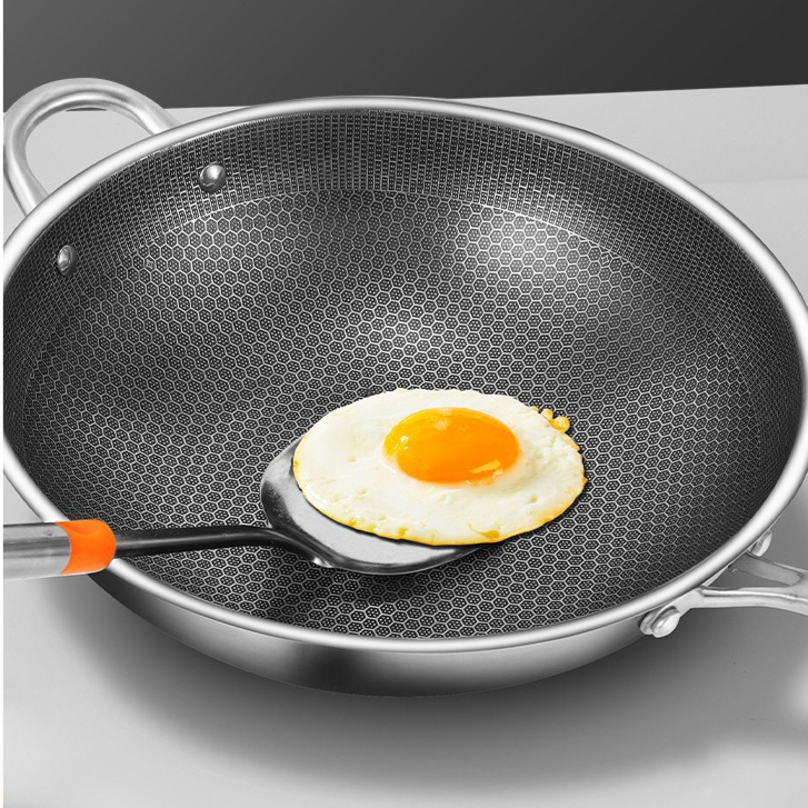 Pfanne mit Antihaftwirkung, unbeschichtet