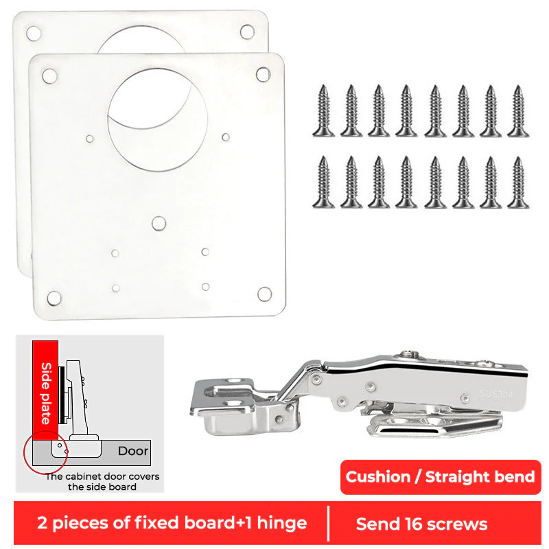 Practical Cupboard Door Hinge Set