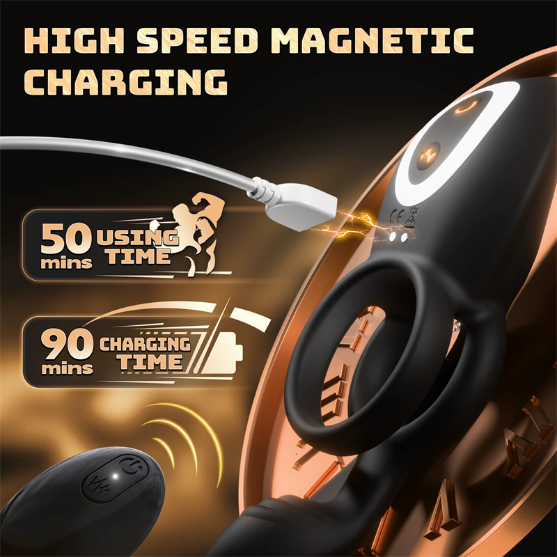 🔥2026 New Product Presale ⚡49% off - 4-in-1 Cock Ring Vibrator