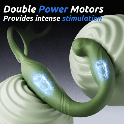 Vibrators for Men Prostate Stimulation Men Vibration with 360° Rotating 10 Vibrations Vibrator Sex Toy for Men C-shaped Portable Vibrator Sets for Men Plug