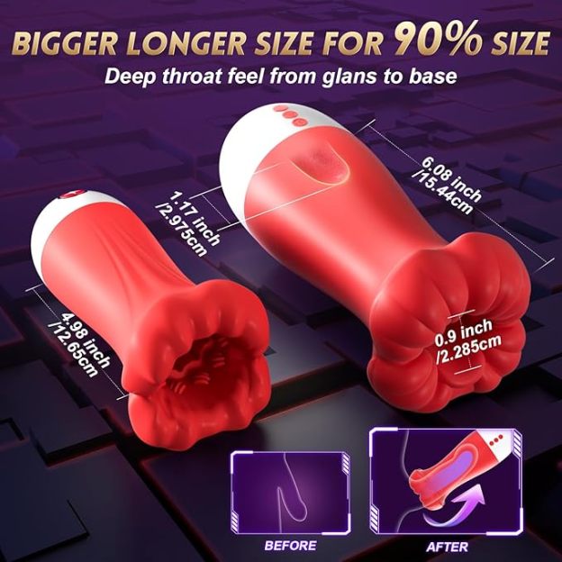 💥Special release from the Supreme series – 💋Penis trainer for large mouths