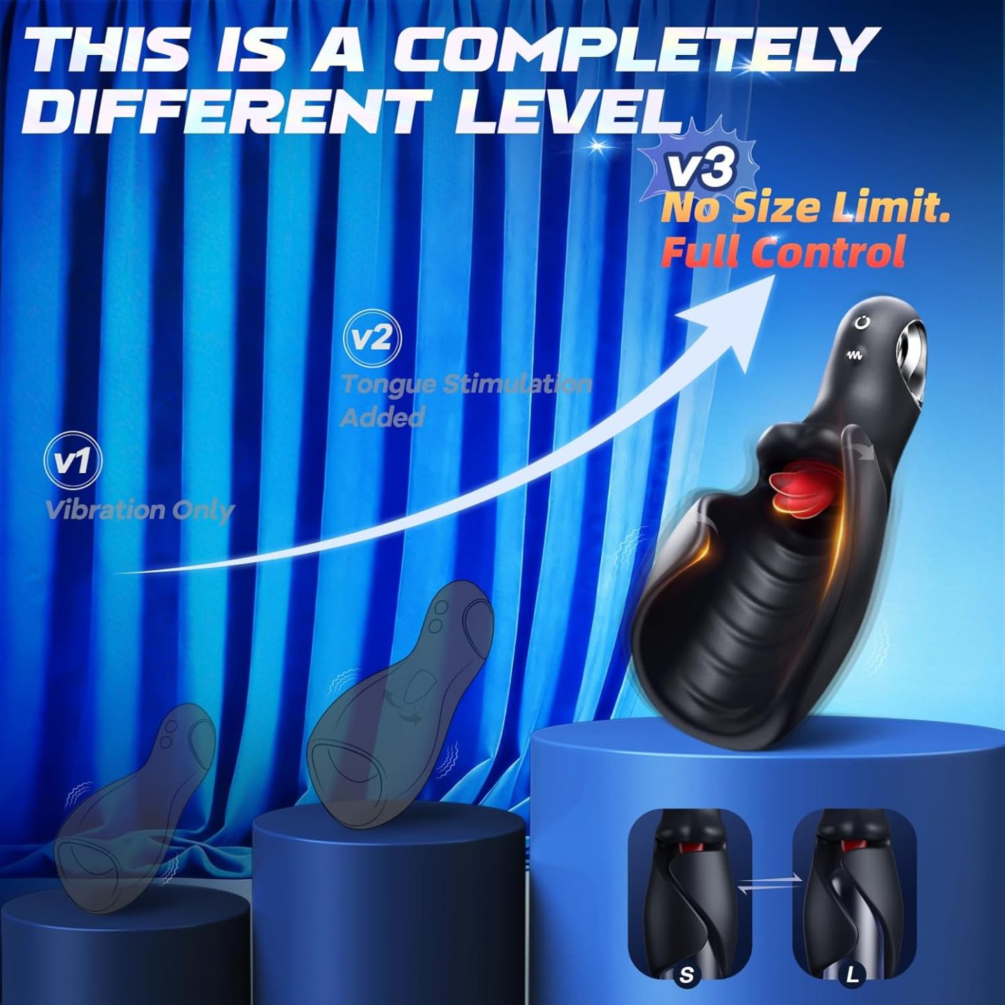 🎁🔥 2026 Hot Sale | AI Smart APP‑Controlled Tongue Vibrator –🎁 LICK BOT 🎁 10 Licking & Vibrating Modes – Pocket Pussy for Men & Couples 💥