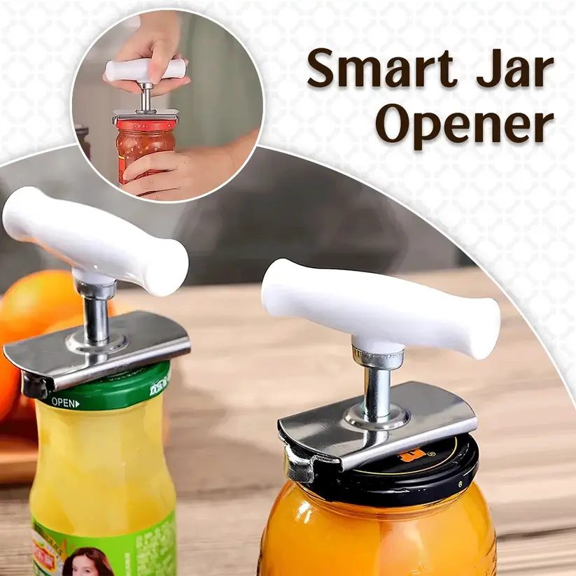 Easy Open Adjustable Grip Can Opener