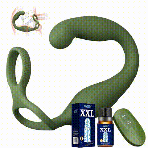 Vibrators for Men Prostate Stimulation Men Vibration with 360° Rotating 10 Vibrations Vibrator Sex Toy for Men C-shaped Portable Vibrator Sets for Men Plug