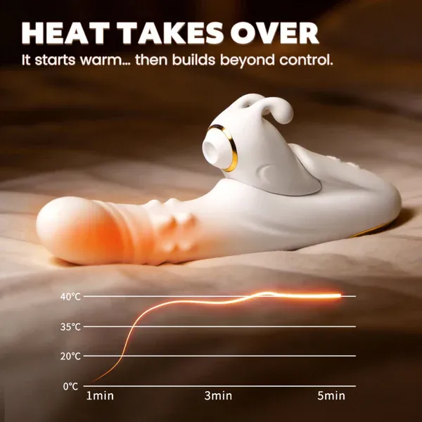 ❤️Maravibe™😍 2-in-1 Detachable Suction & Thrusting Vibrator with App Control