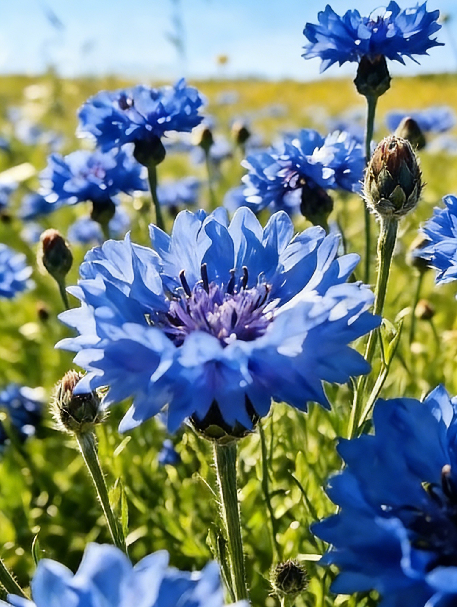 🌸 Semená chrpy – Neustále kvitnúca kvetinová krása od jari až po zimu 🌿