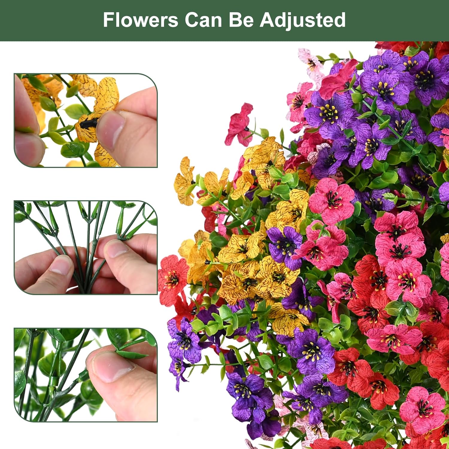 🔥2025 Mother's Day Sale🔥UV Resistant Lifelike Artificial Daisy