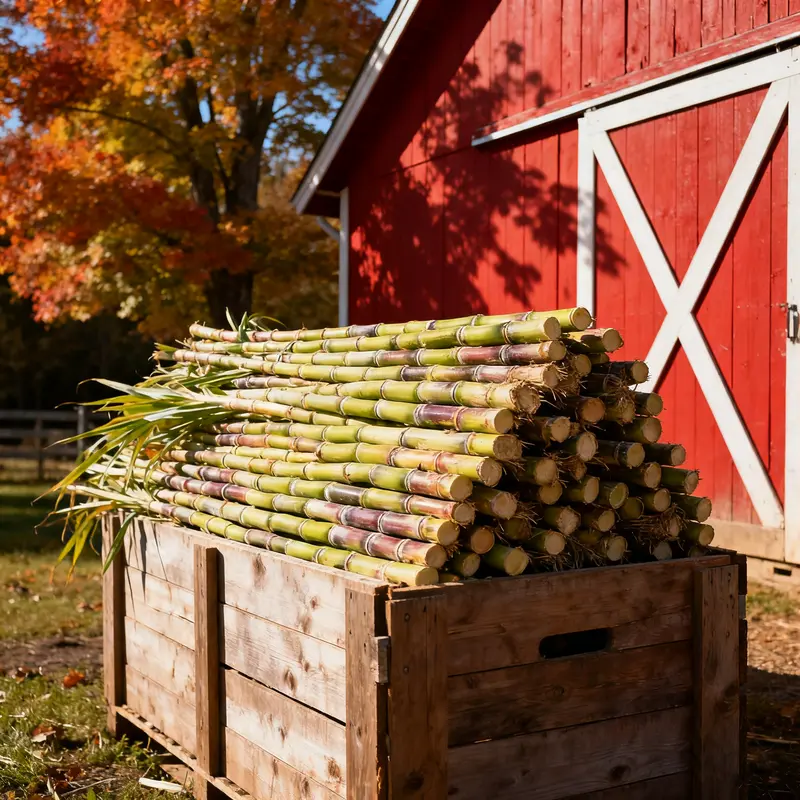 🌱 Vysoce výnosná semena cukrové třtiny - snadné přežití a růst, ideální pro domácí pěstování ovoce