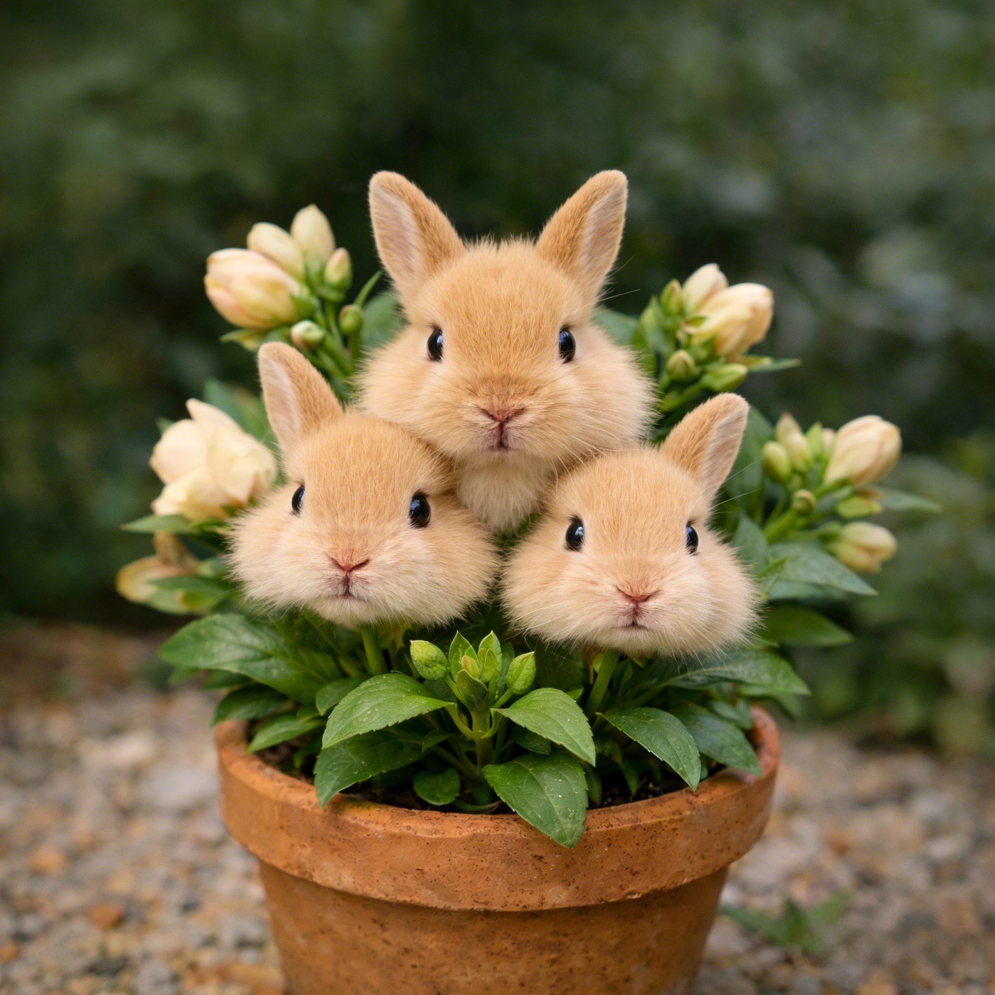 🐰 Вълшебни растения! Сладка серия „Зайчешки очи“ ✨