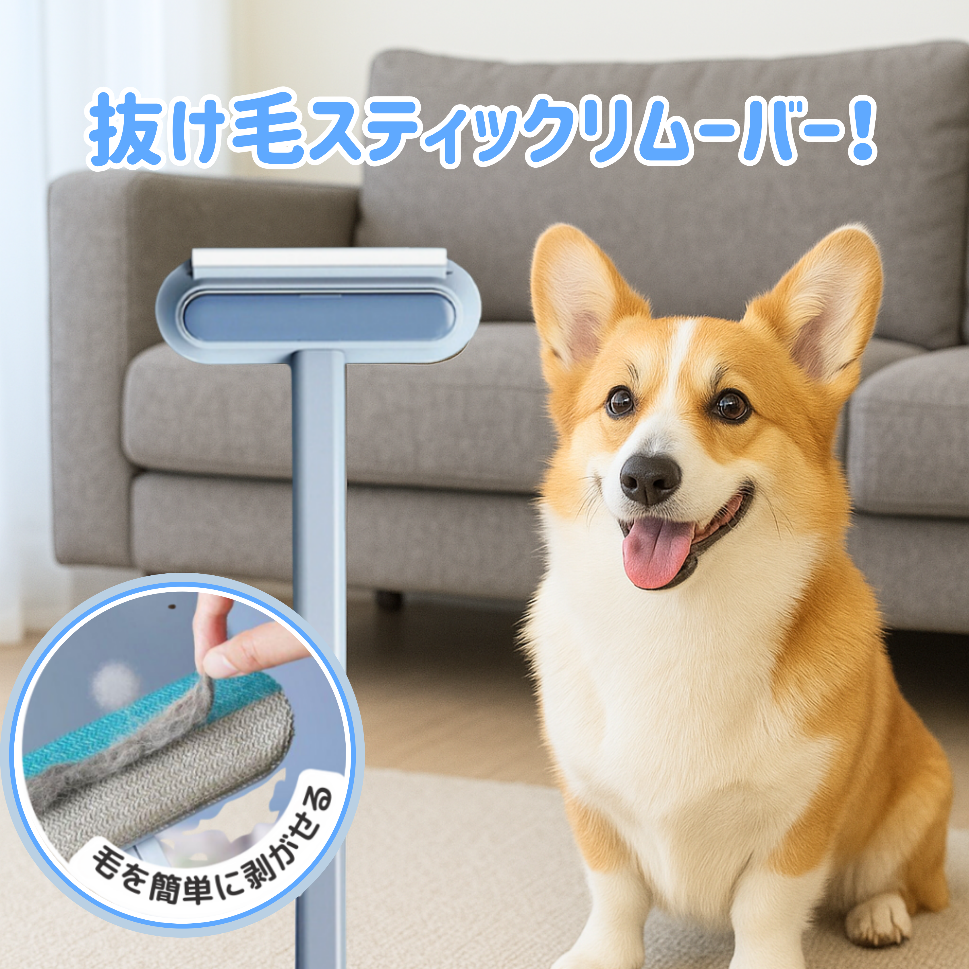 🧼 Магически стик за премахване на косми – чистота без усилие 🐶🐱