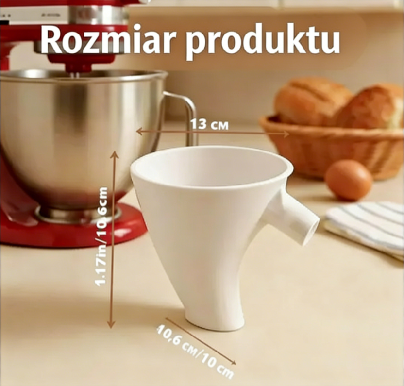 🍞👩‍🍳 Lejek do mąki do miksera kuchennego – czystsze i łatwiejsze gotowanie ✨