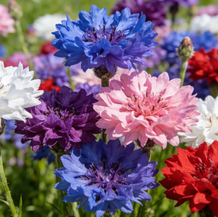 Nasiona chabra „Blue Boy” – łatwe w uprawie, piękne kwiaty do ogrodu