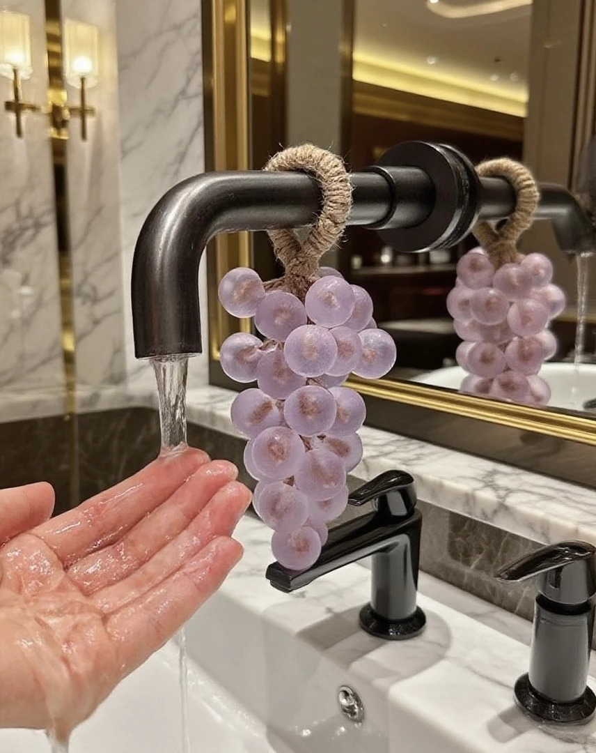 🍇 Szőlő formájú szappan – Egy fürt, ami tisztává varázsol! ✨