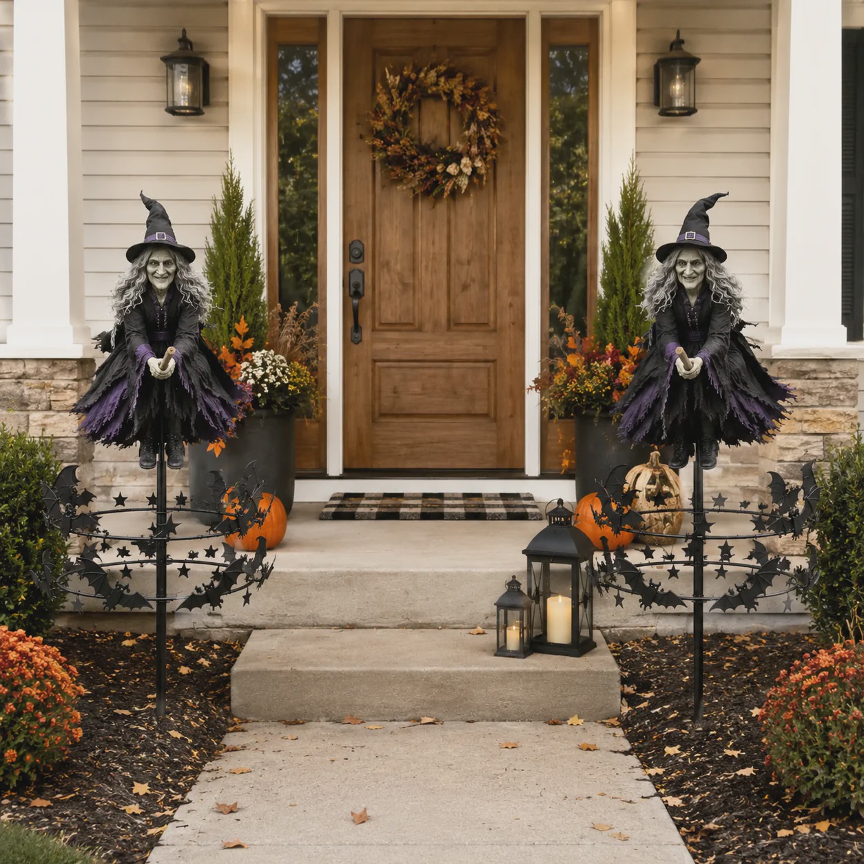 Halloween Early Bird Special🧙‍♀️ The Enchanted Witch Garden Wind Spinner