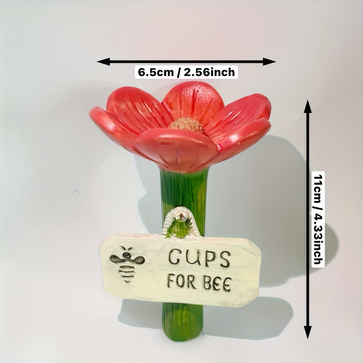 🌸Flower-Shaped Ceramic Bee Watering Station🐝💧