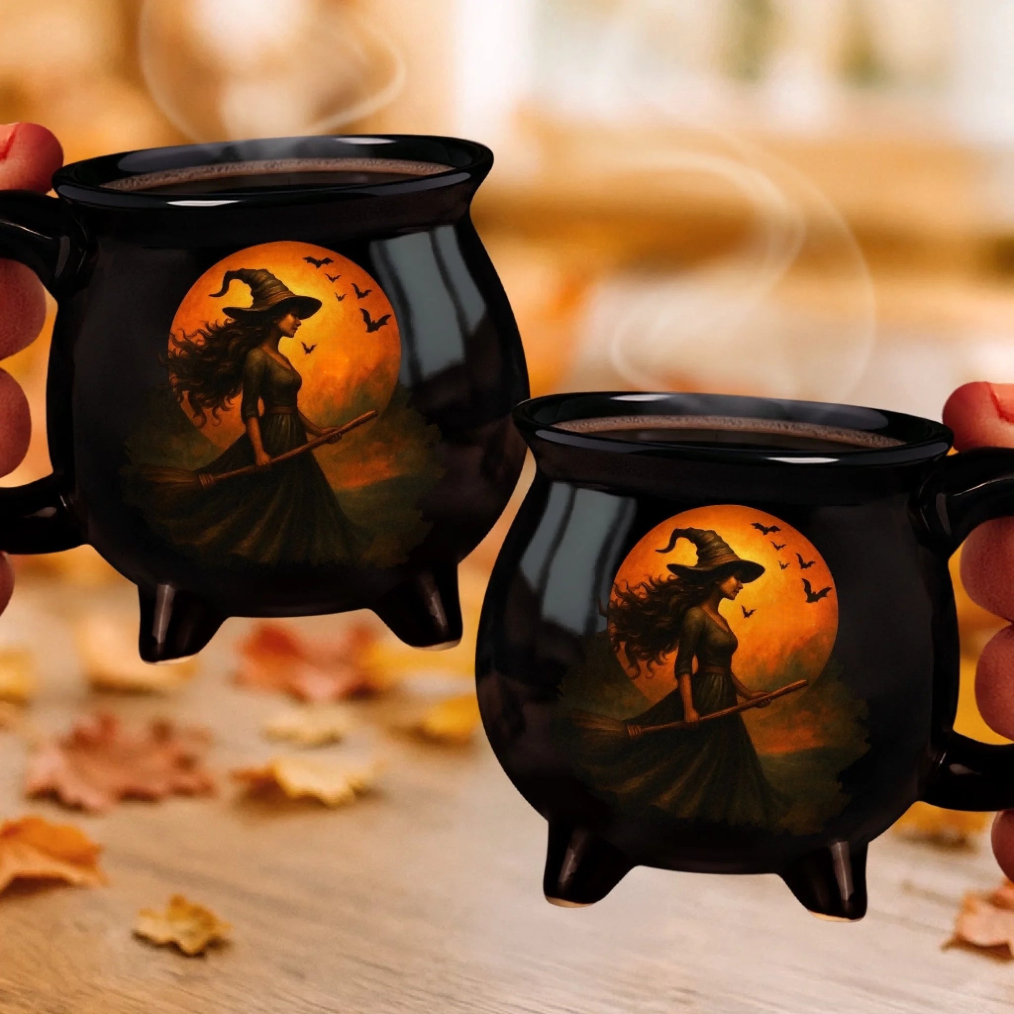 Witch Cauldron Coffee Mug - Witching You A Wicked Brew
