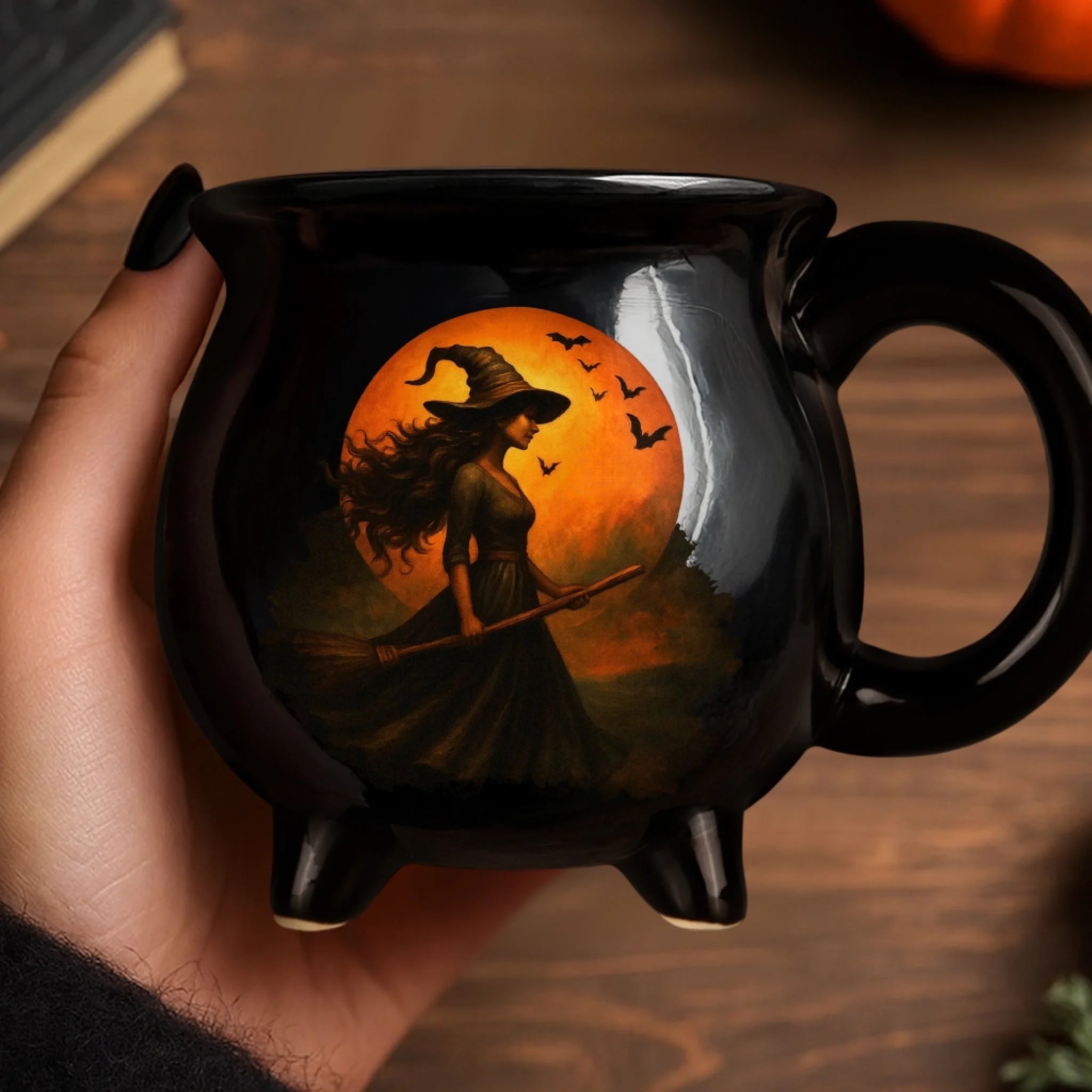 Witch Cauldron Coffee Mug - Witching You A Wicked Brew